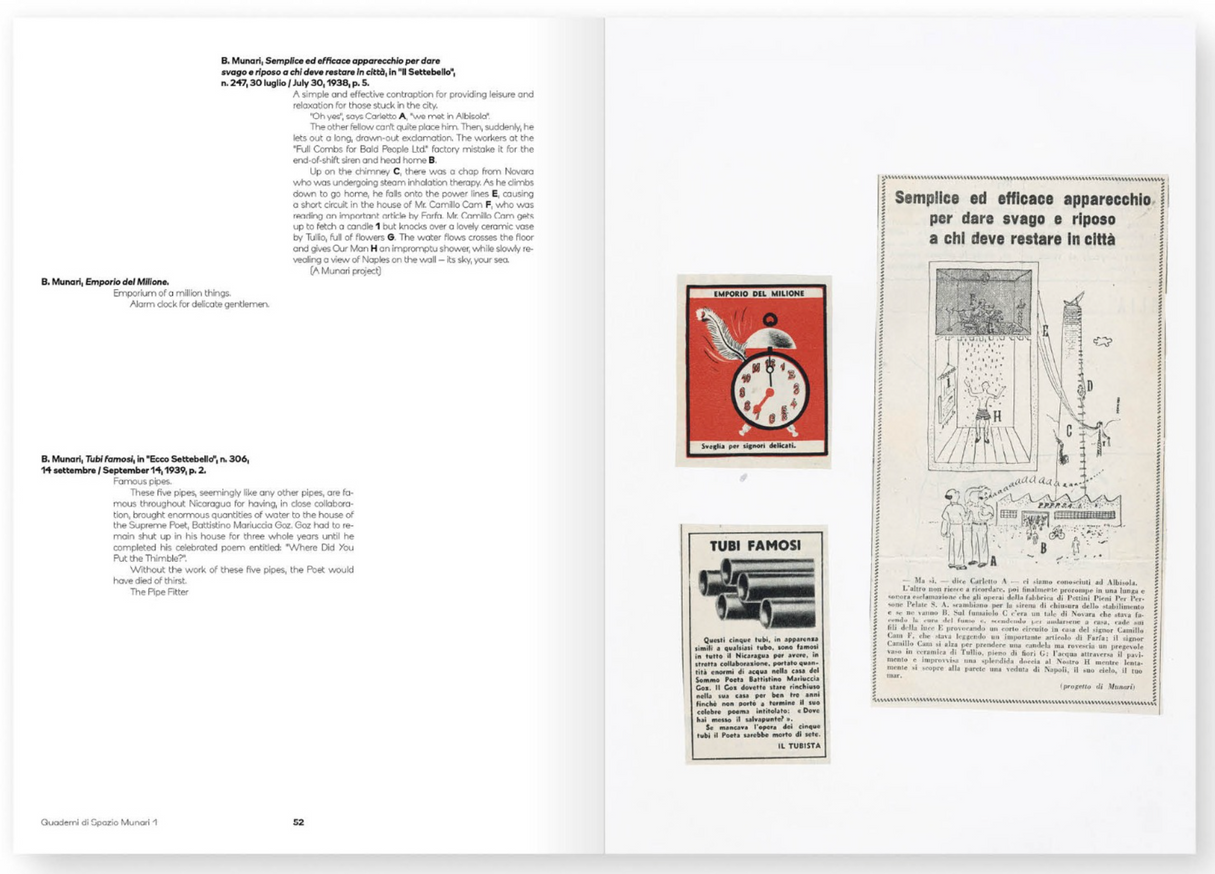 Bruno Munari and Stefania di Maria - Machines before machines / Le ...