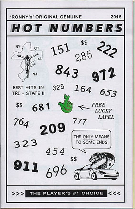 Ronny Viteri - Hot Numbers - Printed Matter