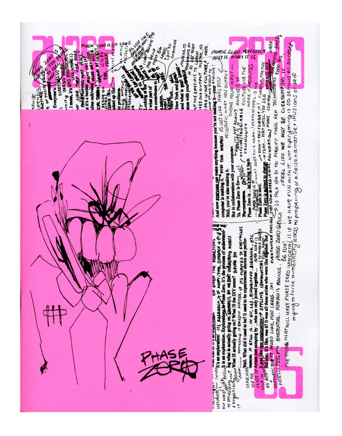 Maya Valencia and Sydney Maggin - Phase Zero - Printed Matter