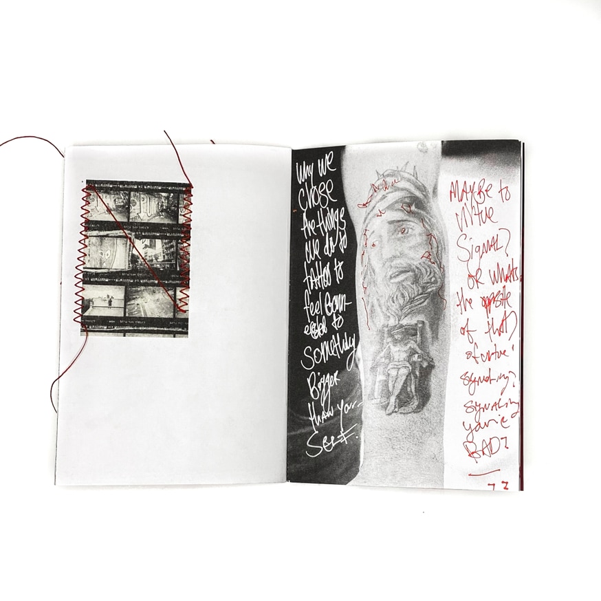 Joseph Rovegno - B+W+R - Printed Matter