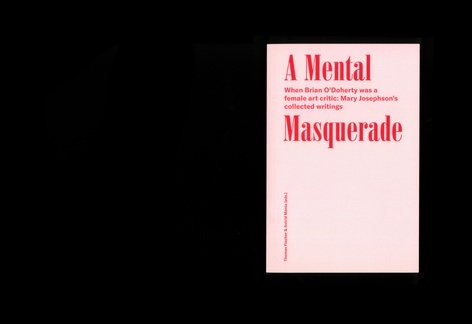 A Mental Masquerade: When Brian O'Doherty was a female Art critic