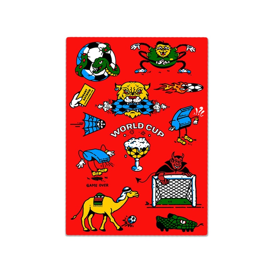 World Cup Sticker Sheet