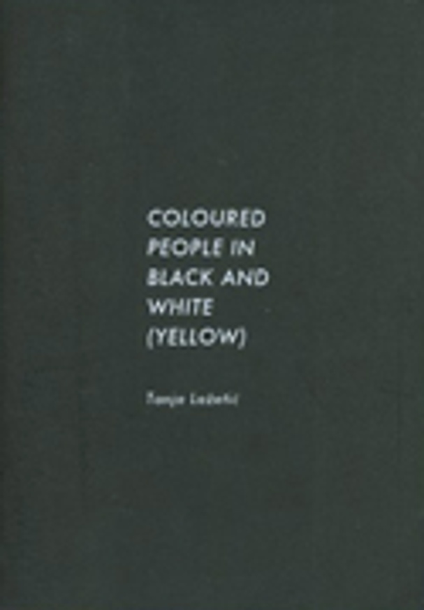 Coloured People in Black and White (Yellow)