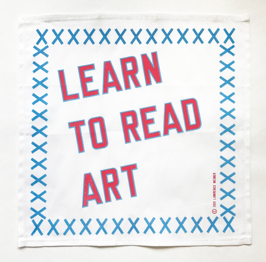 LEARN TO READ ART, 2019