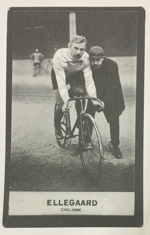 ELLEGAARD #1 Retro-Cyclisme Postcard