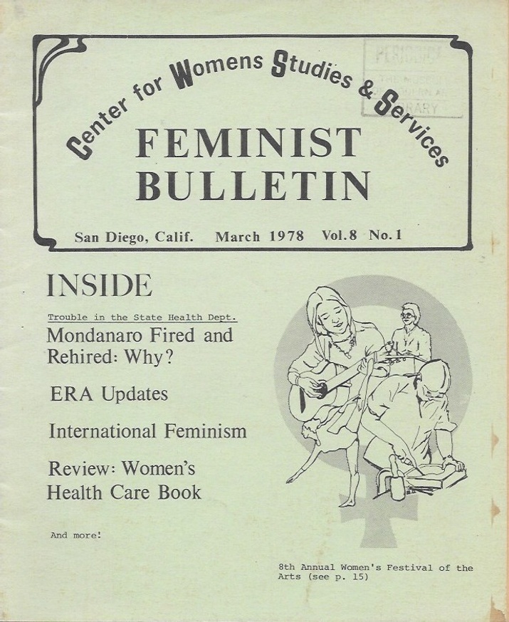 San Diego Feminist Publications [Set of 5]