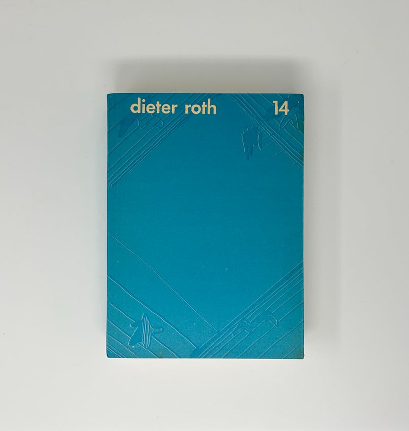 Dieter Roth and Dieter Rot - Gesammelte Werke: Band 14 [Collected Works ...