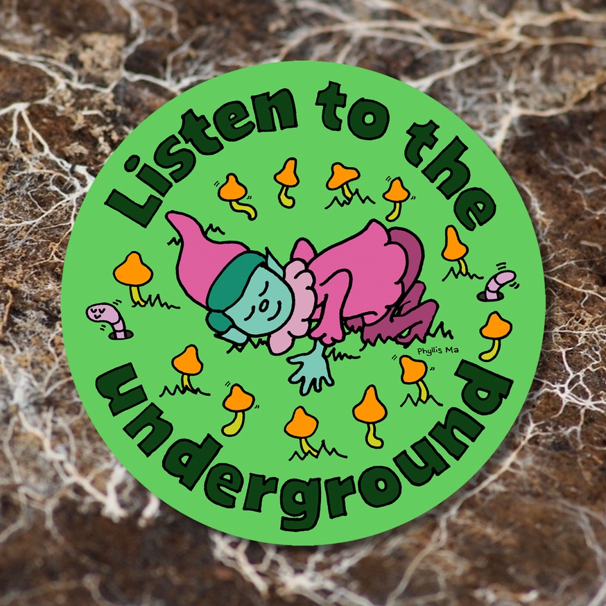 Listen to the Underground Sticker