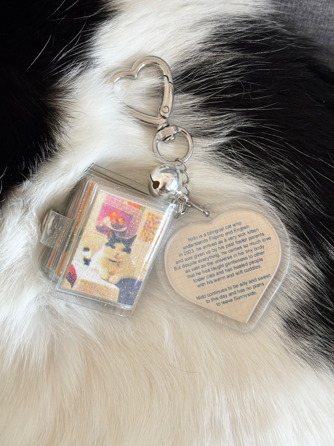 Felize Camille - Nido The Cat - Photobook Keychain - Printed Matter