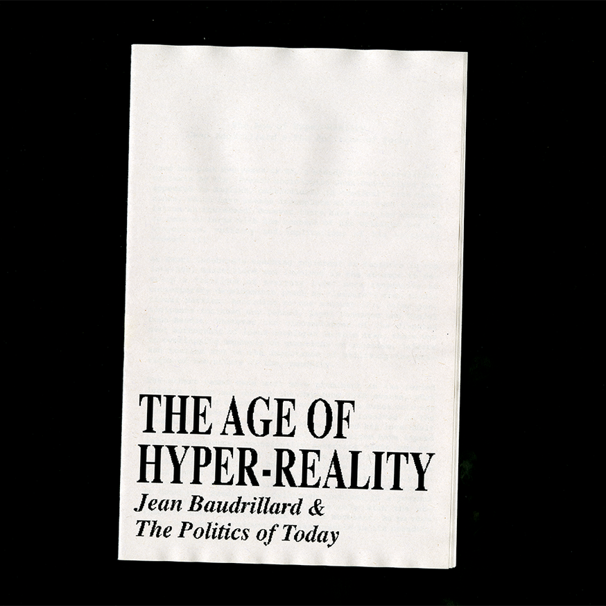 Robin N. - Age of Hyper-Reality - Printed Matter