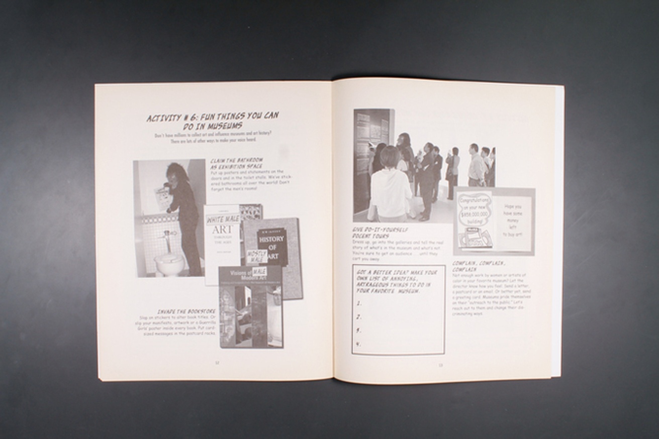 The Guerrilla Girls' Art Museum Activity Book thumbnail 4