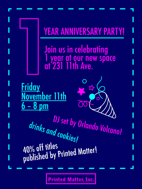 1 Year Anniversary Party!