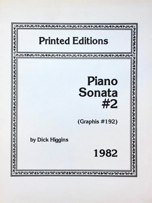 Piano Sonata #2 (Graphis 192)