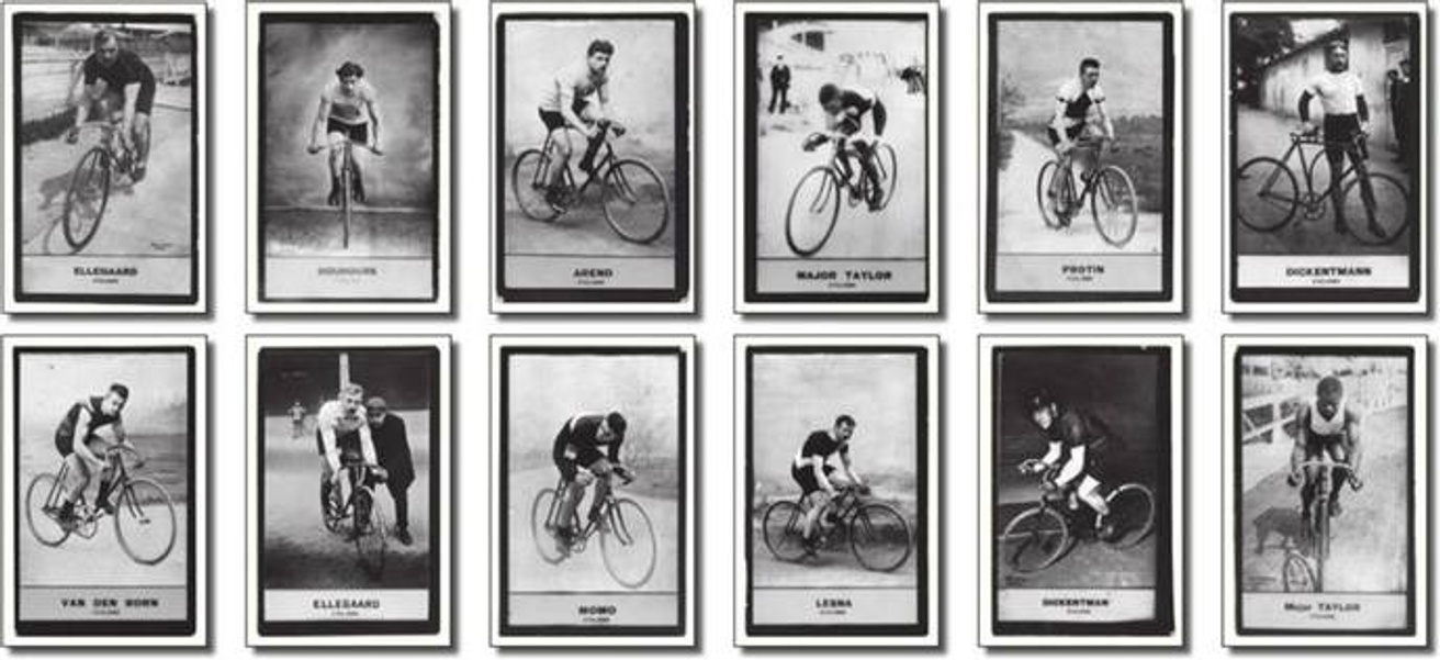 Retro-Cyclisme Postcard Set