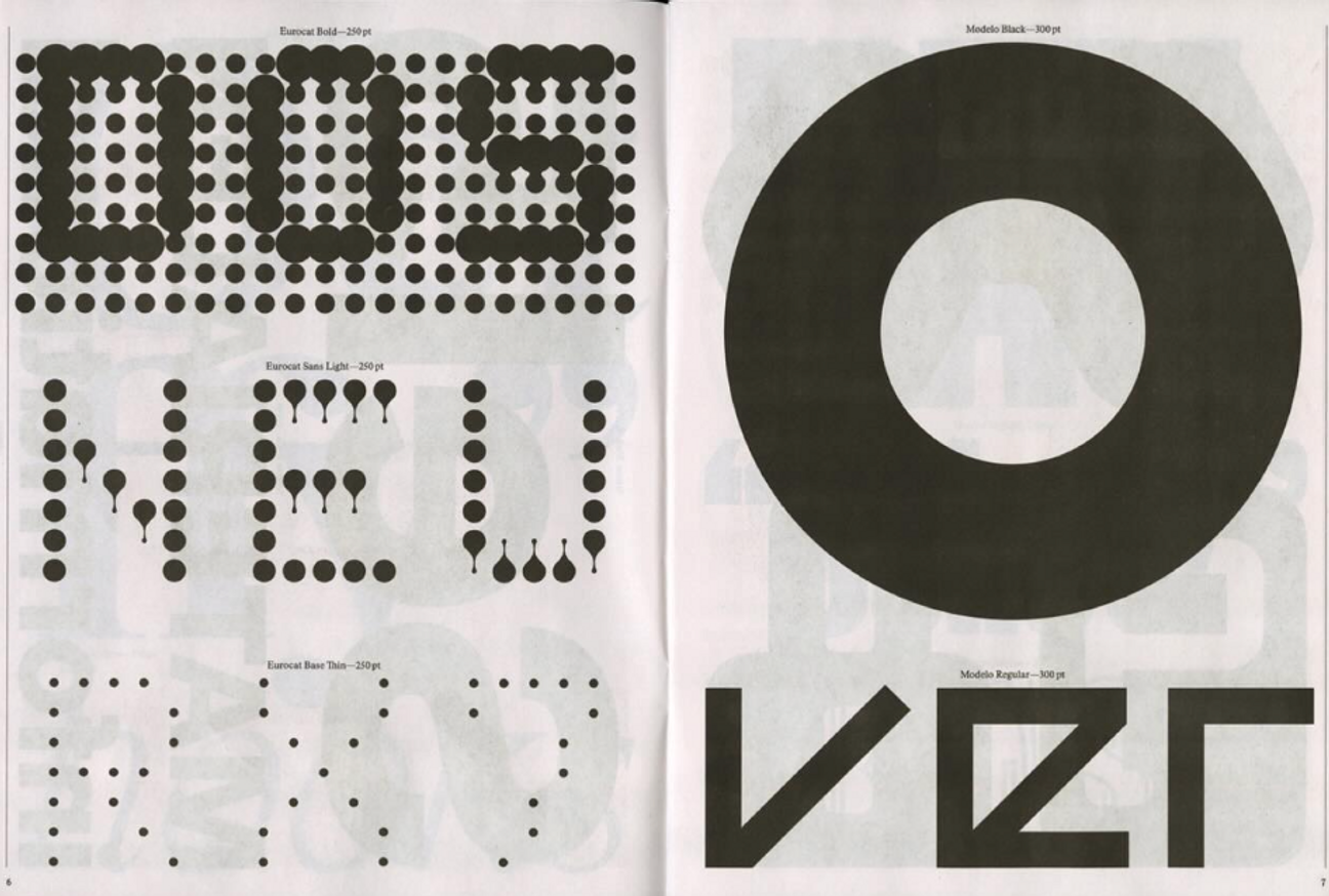 Maxitype and Jonas Berthod - Maxitype Journal - Printed Matter