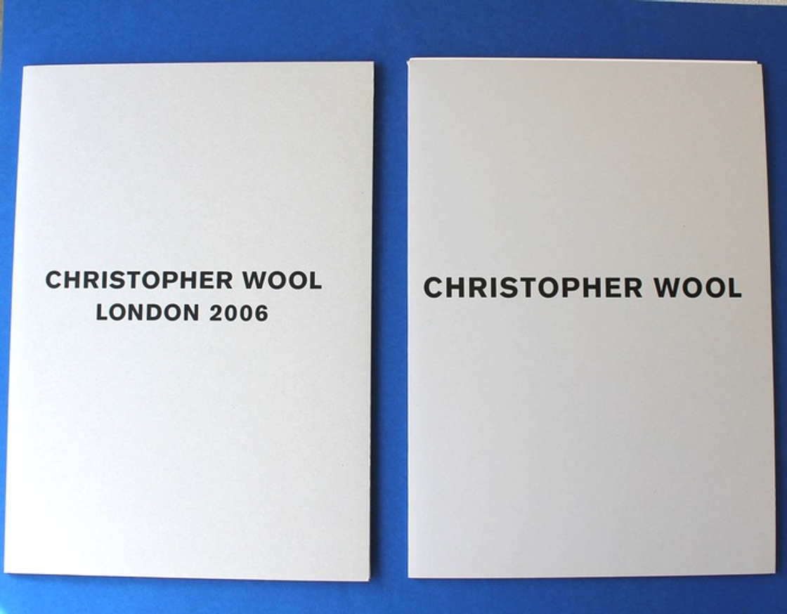 Christopher Wool Publications [Set of 14] thumbnail 5
