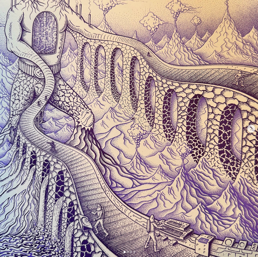 Rodger Binyone - Terraformonauts [Risograph Print] - Printed Matter