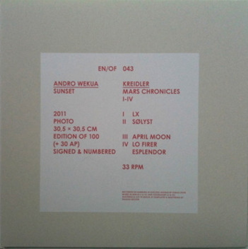 EN/OF 043: Kreidler ‎– Mars Chronicles I-IV thumbnail 2