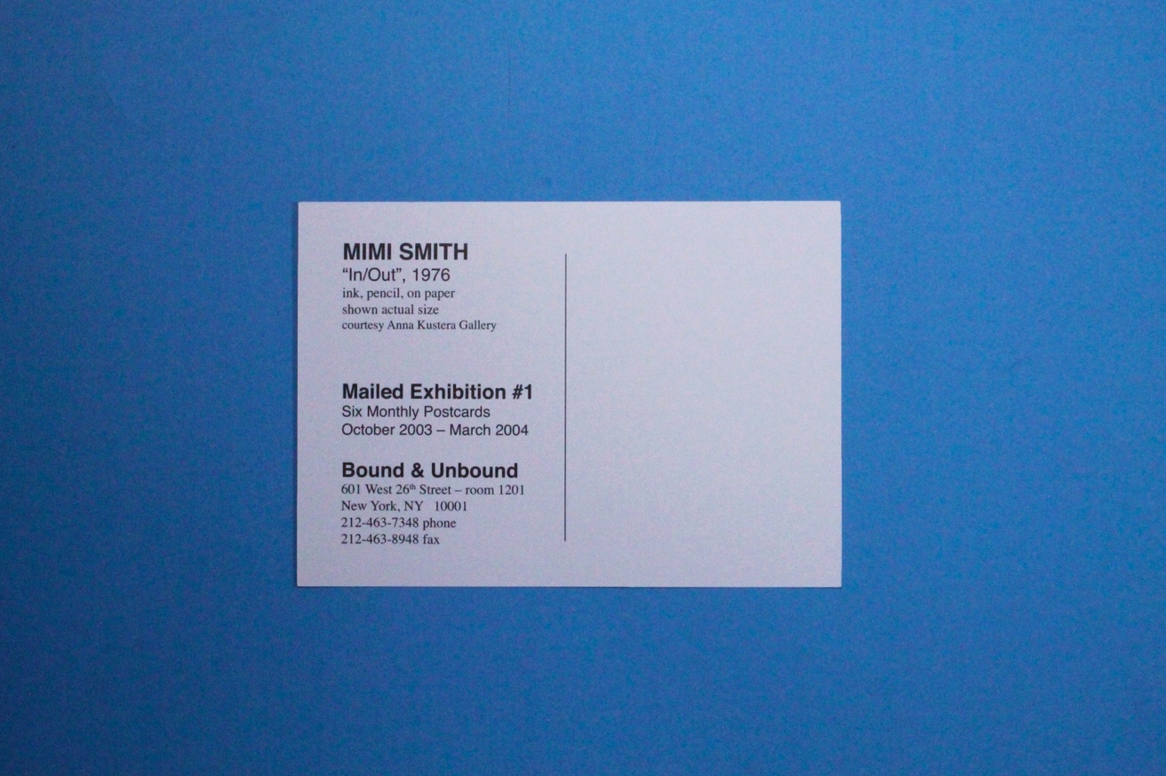 Mimi Smith Mailed Exhibition #1 Postcards [Set of 6] thumbnail 8