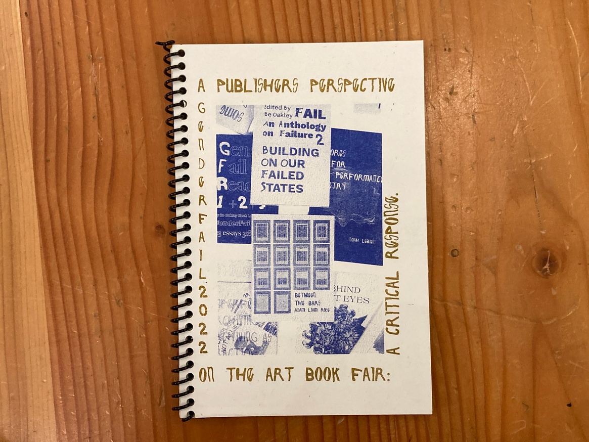 A Publishers Perspective on the Art Book Fair