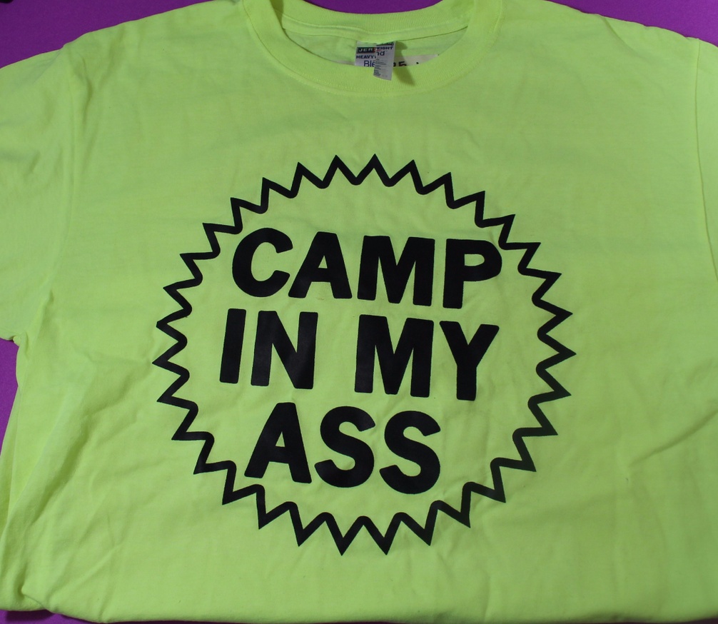 Camp In My Ass T-Shirt [S,M,L] thumbnail 3