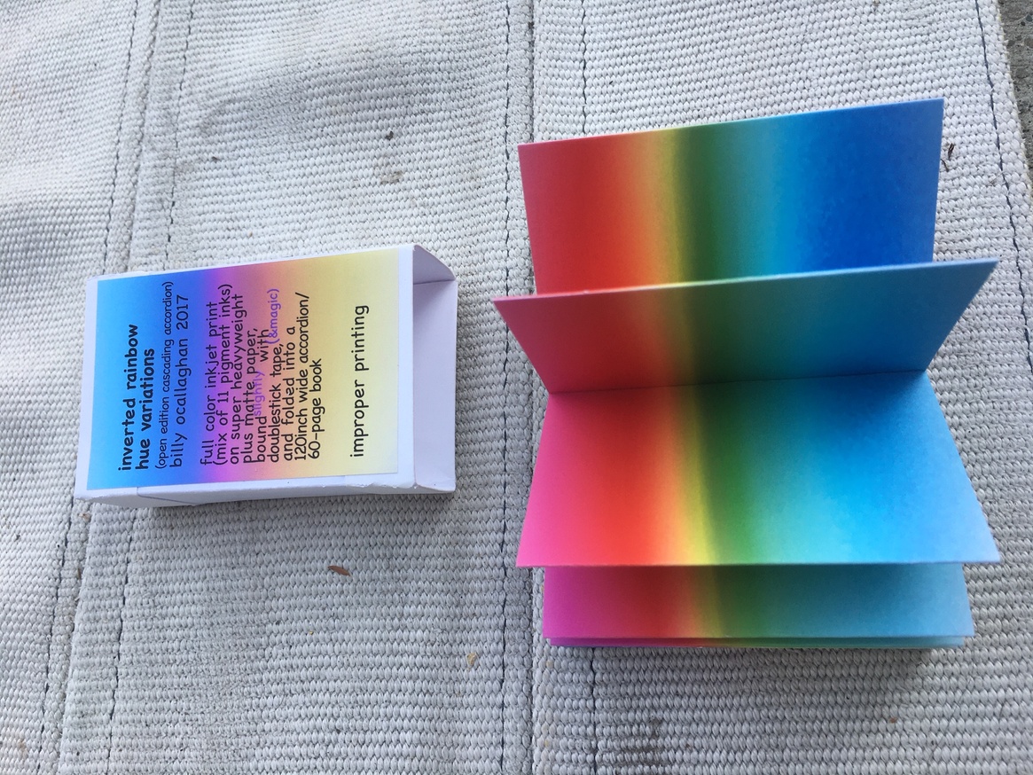 inverted rainbow hue variations (cascading accordion) thumbnail 2
