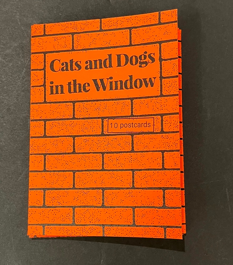 Cats and Dogs in the Window [Postcard Set]