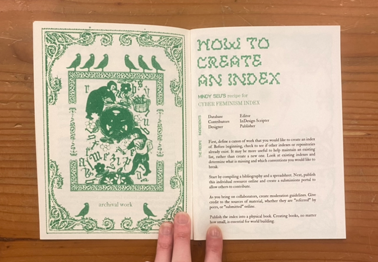 Collaboration Cookbook - Printed Matter