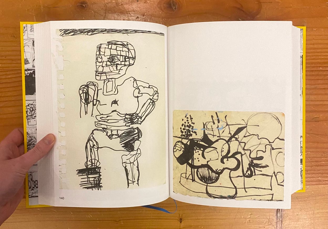 Eddie Martinez - Extra Drawings - Printed Matter