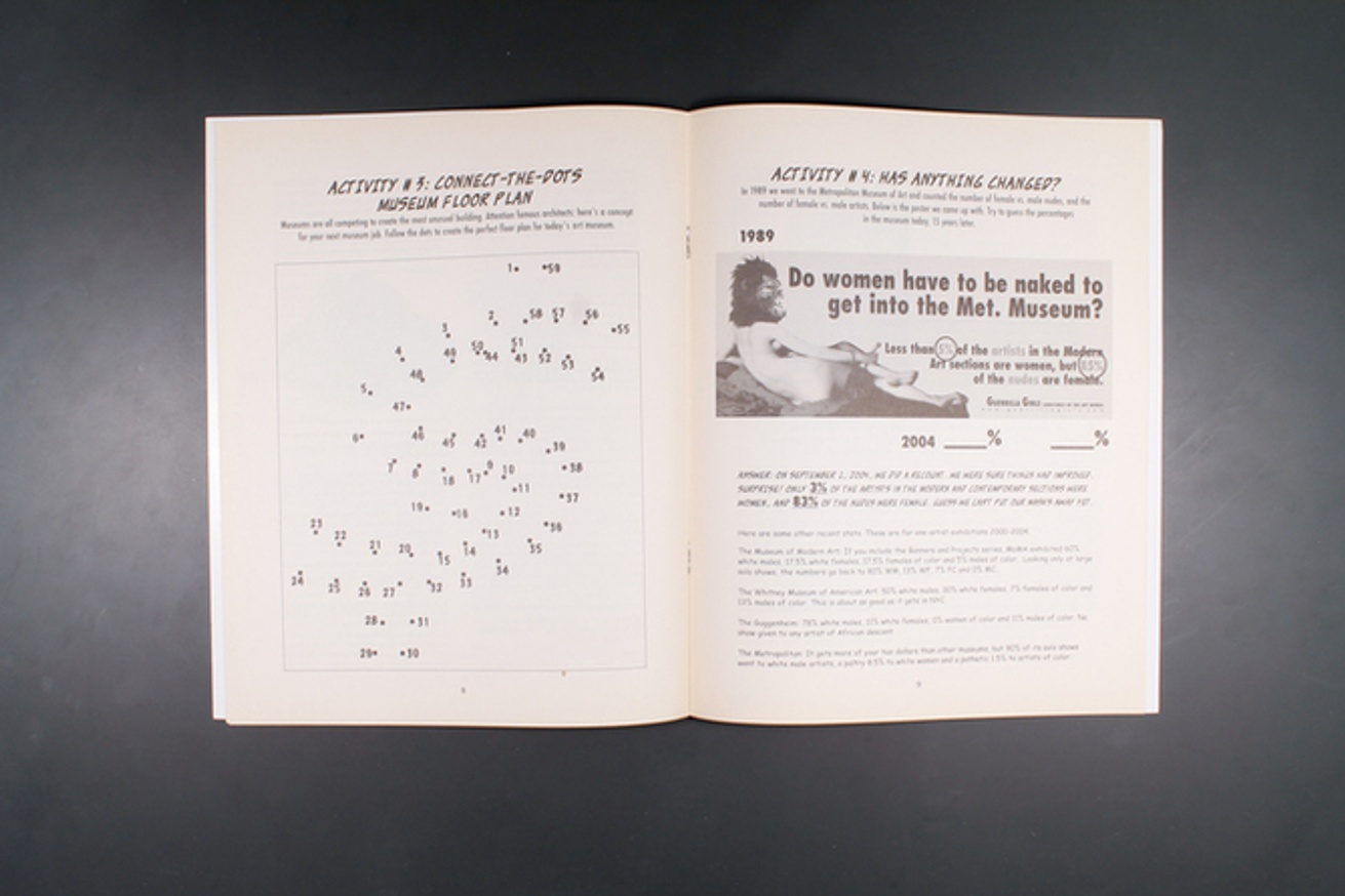 The Guerrilla Girls' Art Museum Activity Book thumbnail 5