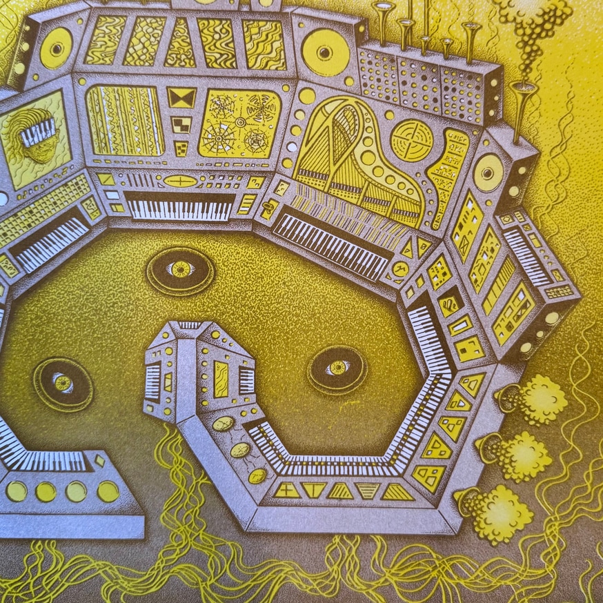 Rodger Binyone - Keys [Risograph Print] - Printed Matter