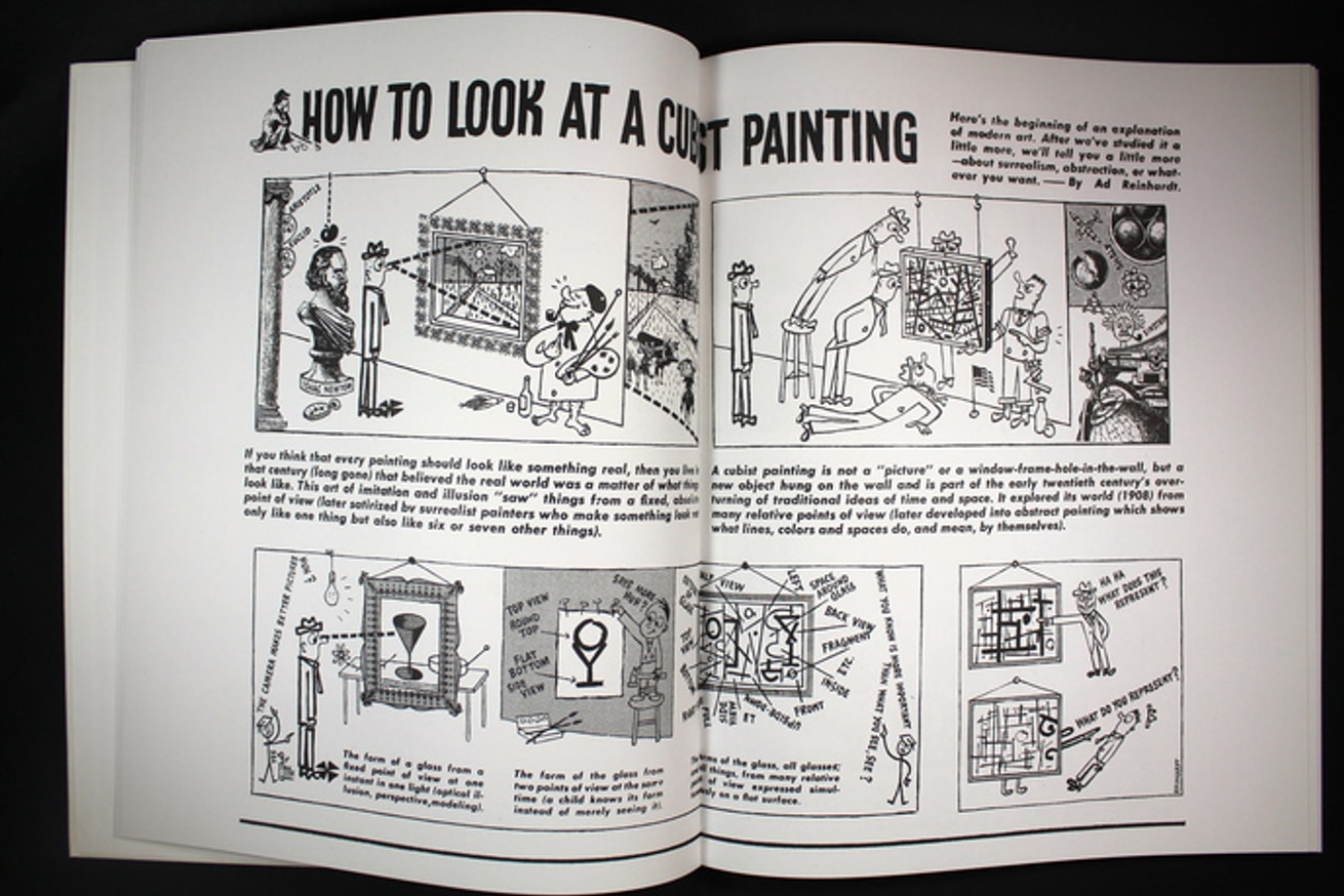 Ad Reinhardt - How to Look - Printed Matter