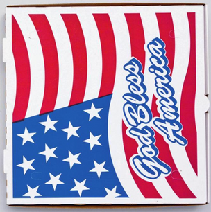 Red, White & Blue Box (God Bless America / 16")