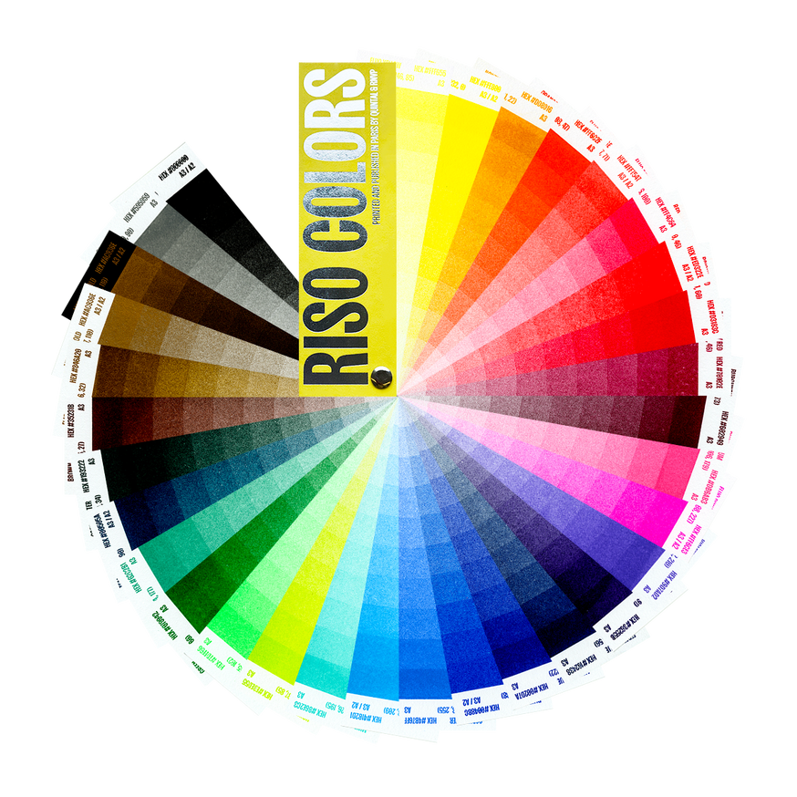 Oscar Ginter - Riso Colors - Printed Matter