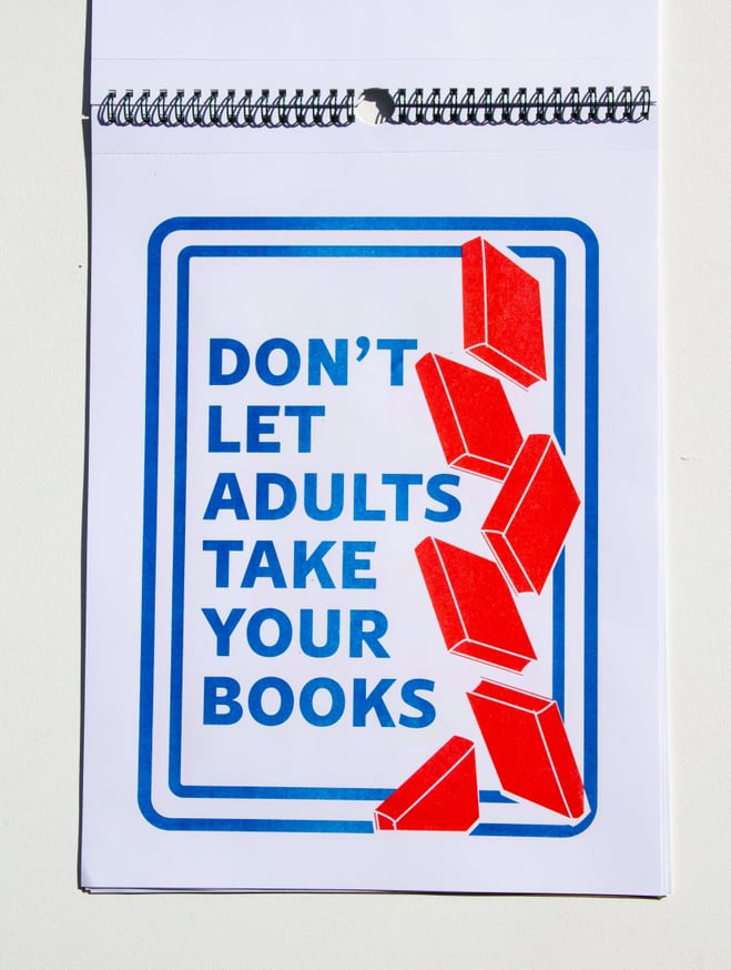 Paul Shortt - Signs to Save Your Library - Printed Matter