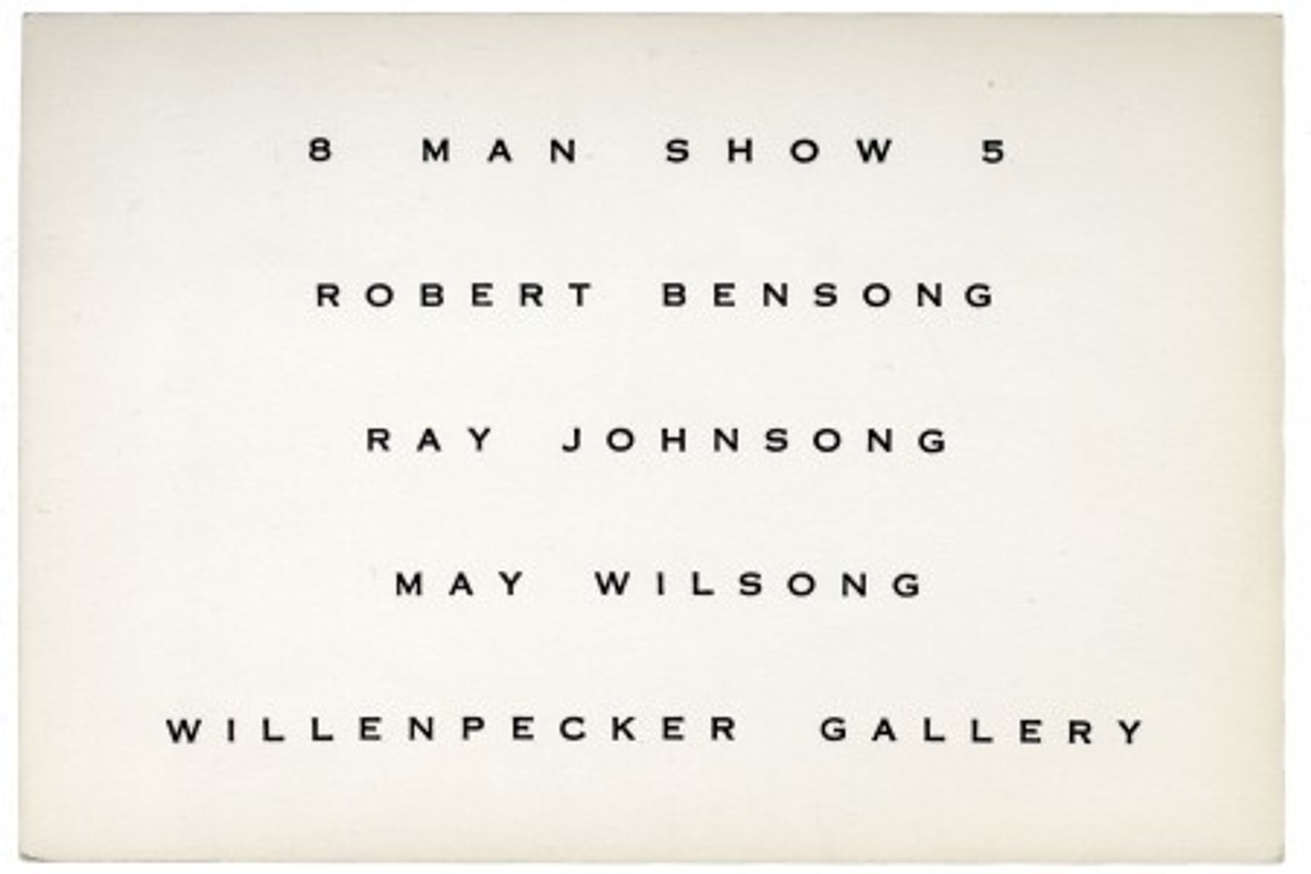 8 Man Show 5 at Willenpecker Gallery [Set of 4 Cards] thumbnail 2