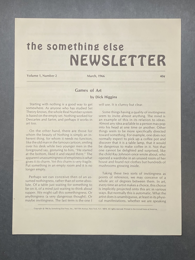 The Something Else Newsletter