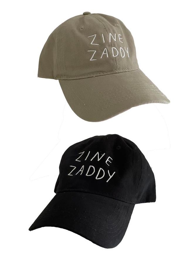 Zine Zaddy Cap in Khaki 