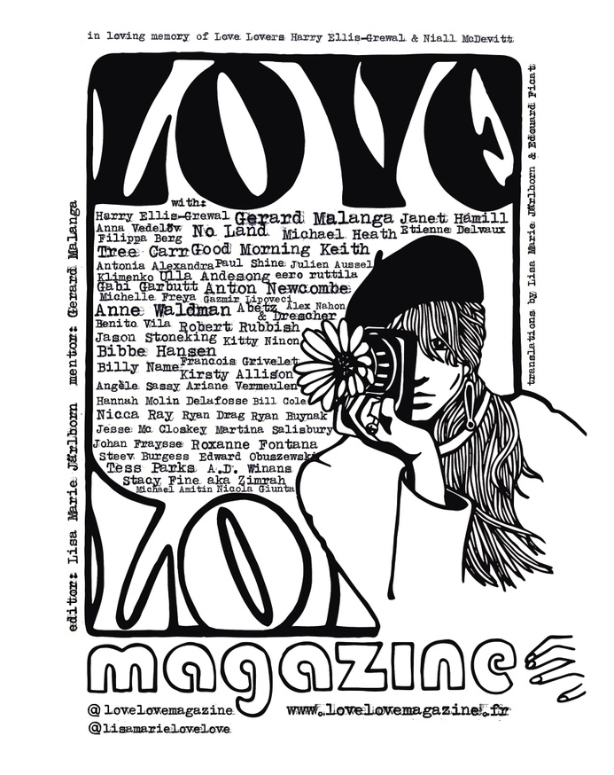 Lisa Marie Järlborn - Love Love Magazine - Printed Matter