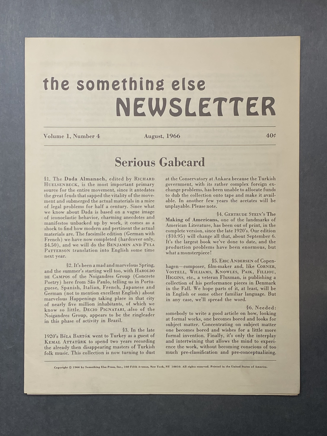 The Something Else Newsletter