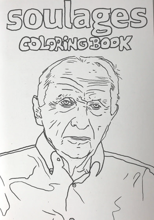 Pierre Soulages Coloring Book