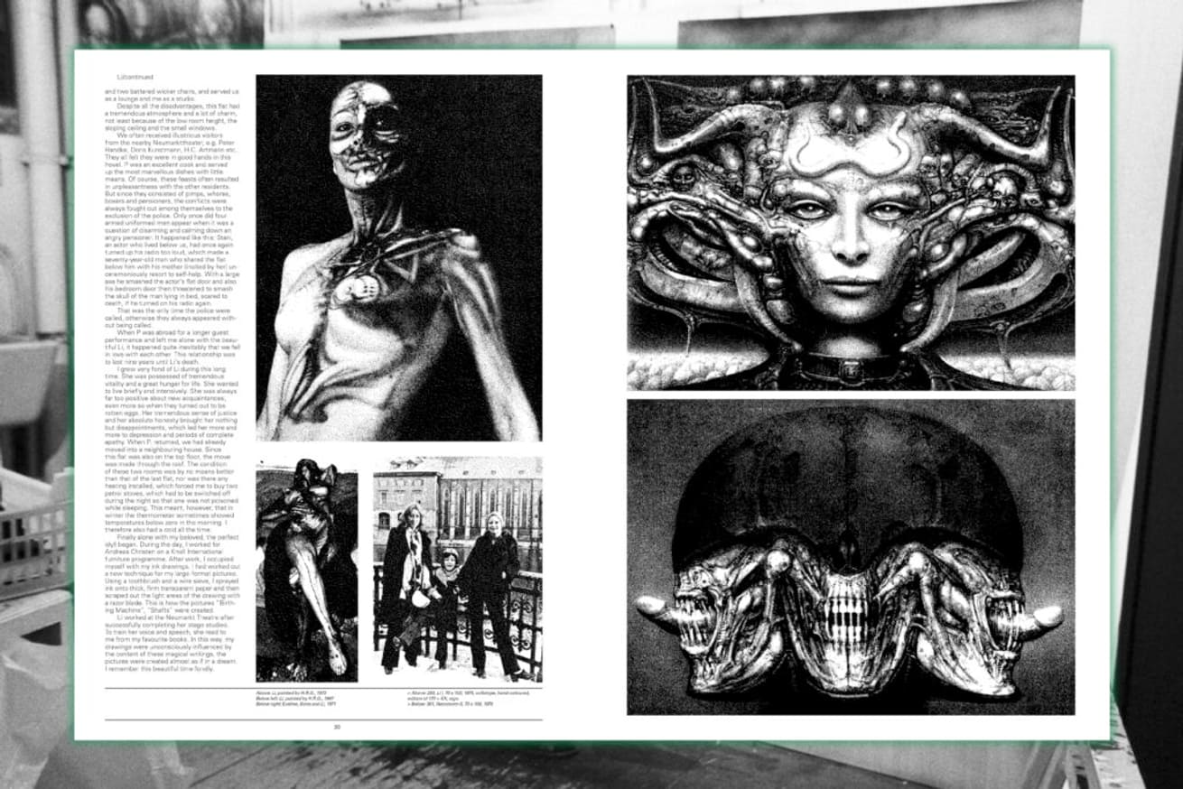 H.R. Giger - H.R. Giger Necronomicon [First Edition] - Printed Matter