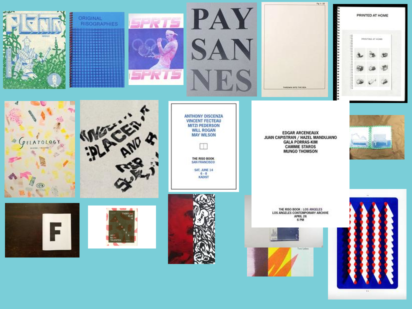 Risograph Printed - A Table by Printed Matter - Printed Matter