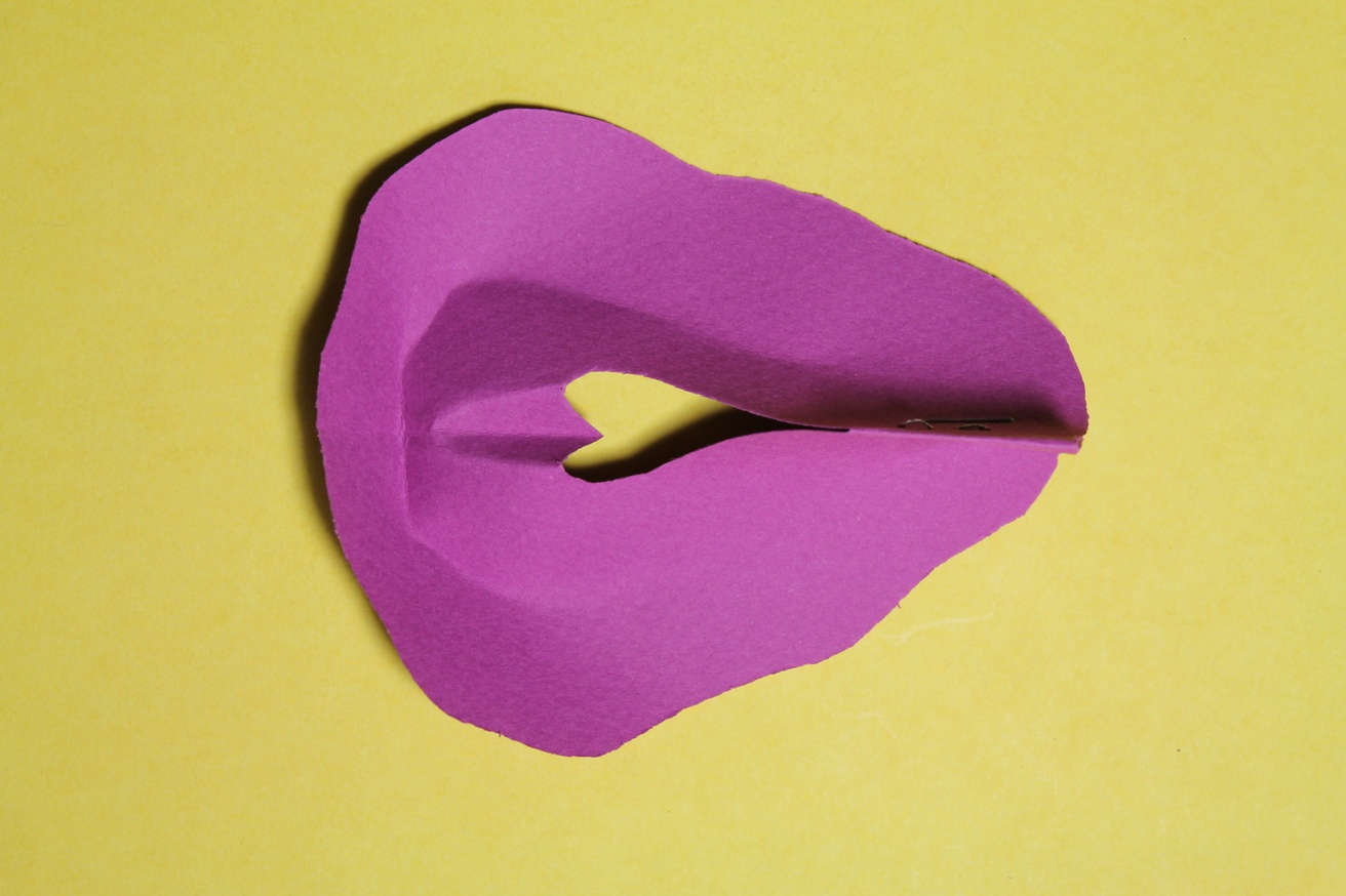 Purple Paper Vagina