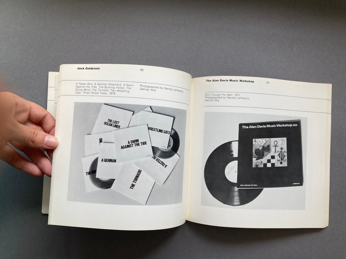 The Record as Artwork from Futurism to Conceptual Art: The Collection of Germano Celant thumbnail 5