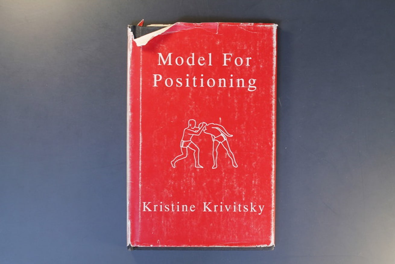 Kristine Krivitsky - Model for Positioning - Printed Matter