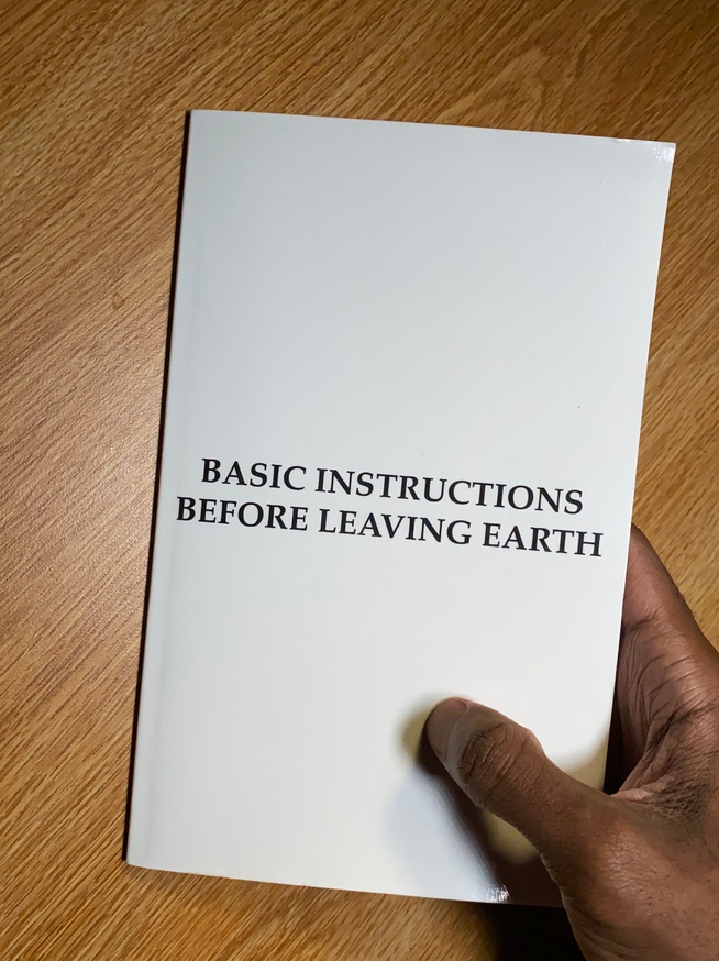 Basic Instructions Before Leaving Earth [B.I.B.L.E.]