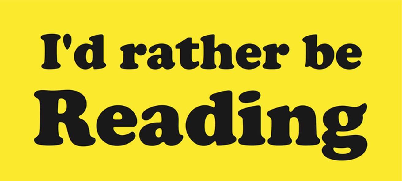 I'd rather be Reading [Yellow]