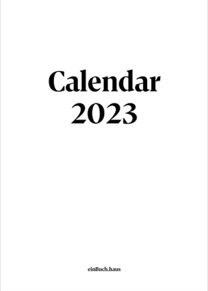 Calendar. 2023