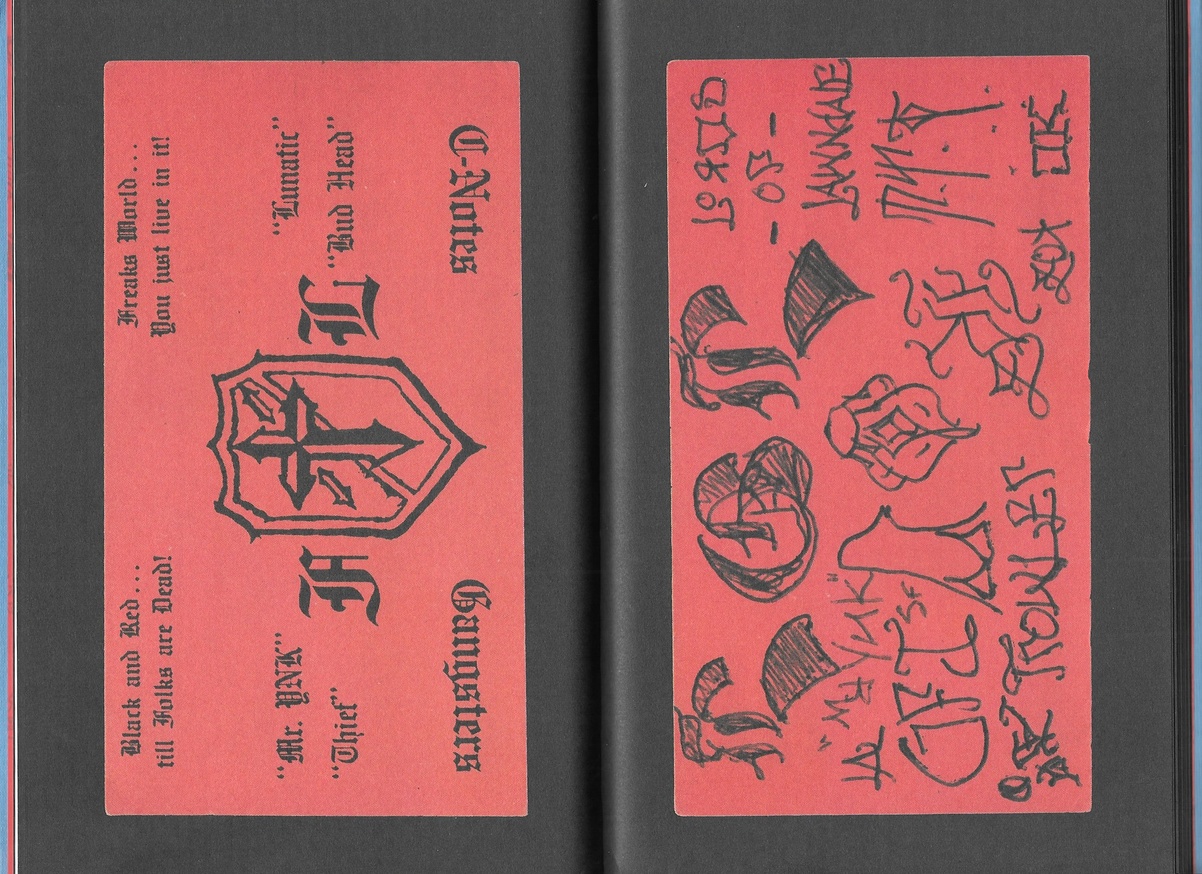 Thee Almighty & Insane : Chicago Gang Business Cards from the 1970s & 1980s thumbnail 3